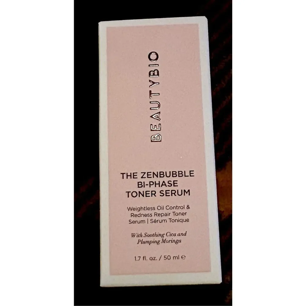 BeautyBio - NWT The Zen Bubble Bi-Phase Toner Serum. Full Size (1.7 oz) Sealed.